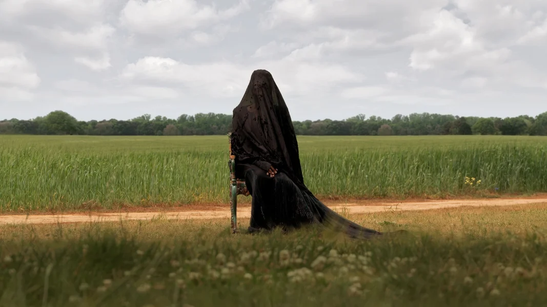 The Woman in the Yard backdrop
